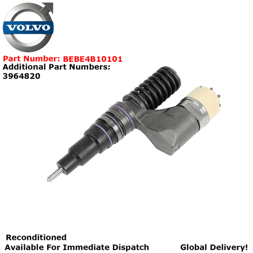 VOLVO FH12 AND FM12 RECONDITIONED DELPHI DIESEL INJECTOR - BEBE4B10101